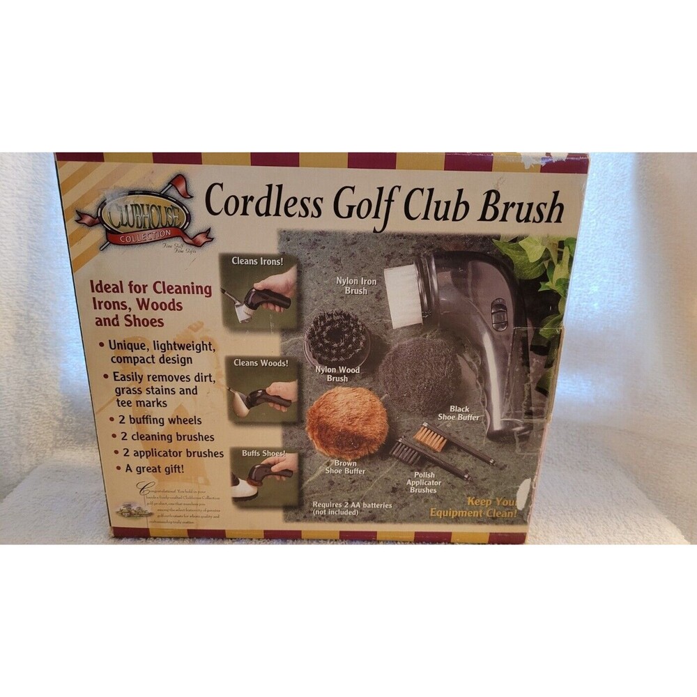 Clubhouse Collection Cordless Golf‎ Club Brush